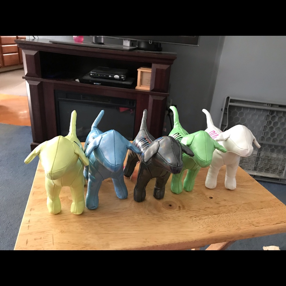 Victoria’s Secret pink dogs